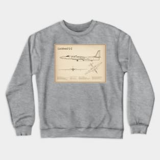 Lockheed U-2 Dragon Lady - SD Crewneck Sweatshirt